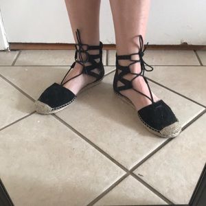 Black forever 21 espadrilles